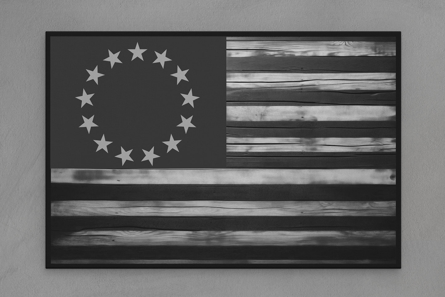 United States Canvas Flag with "Betsy Ross" Image