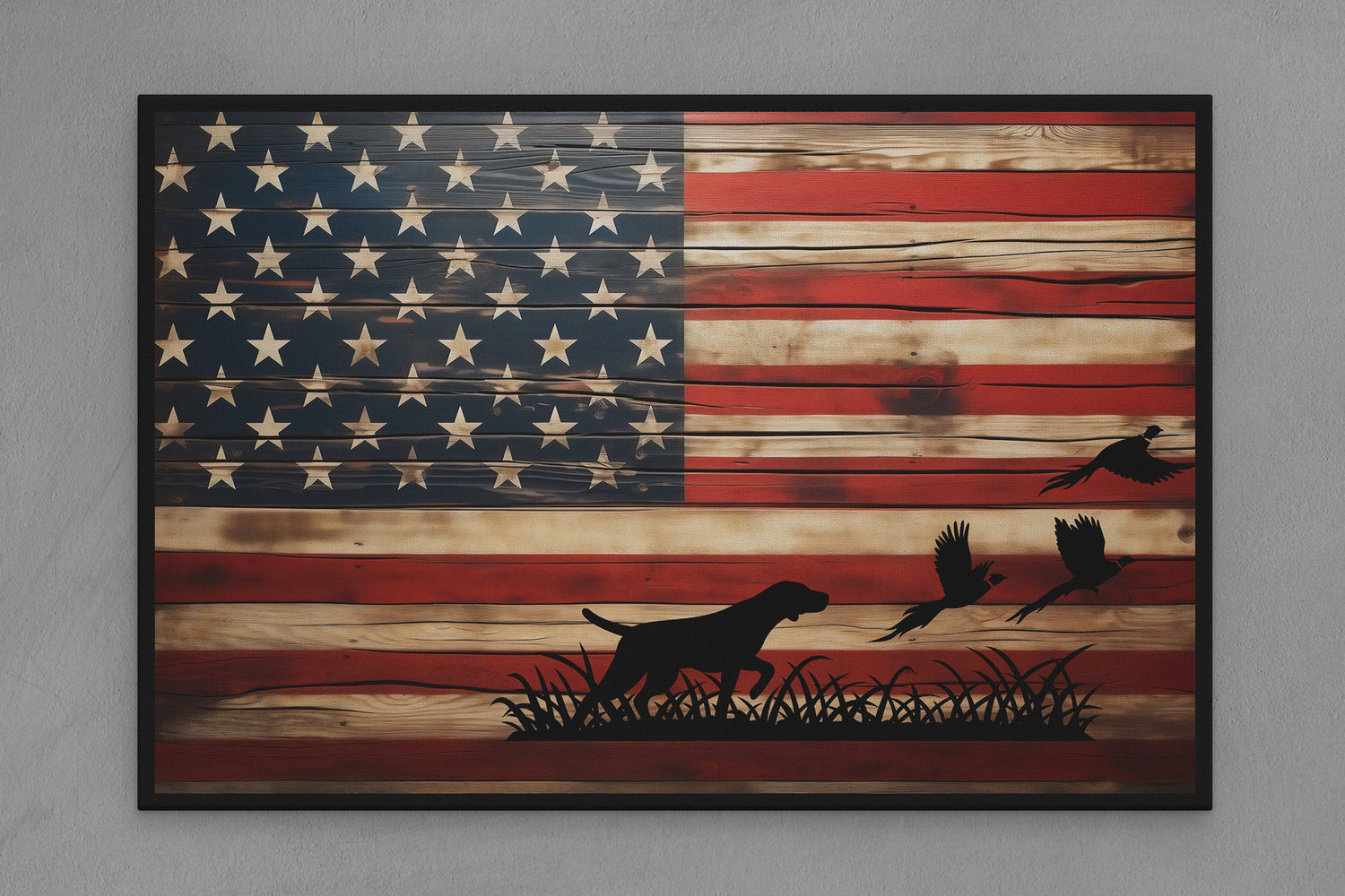 Dog Hunting Flag Images