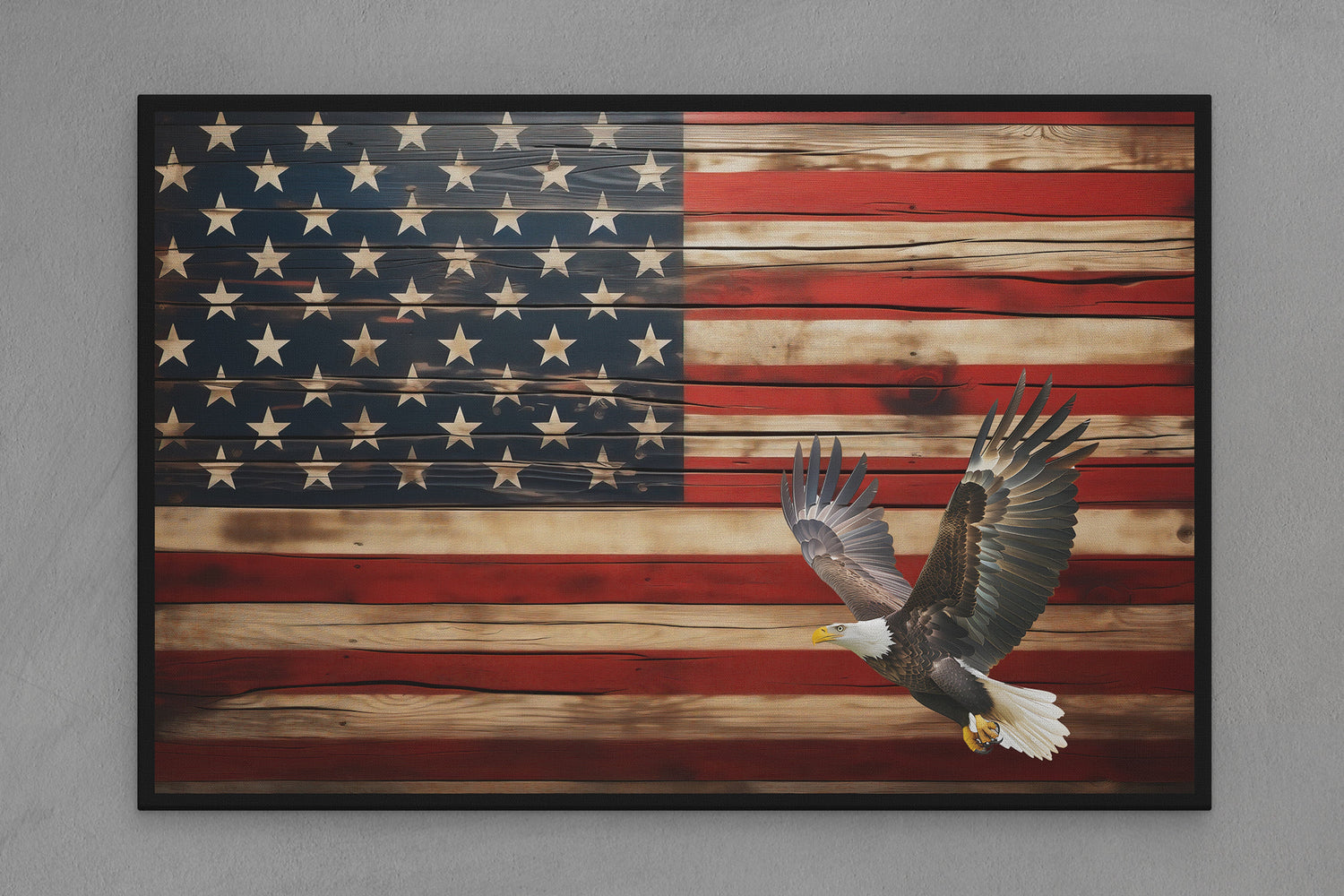 Bald Eagle Flag Images