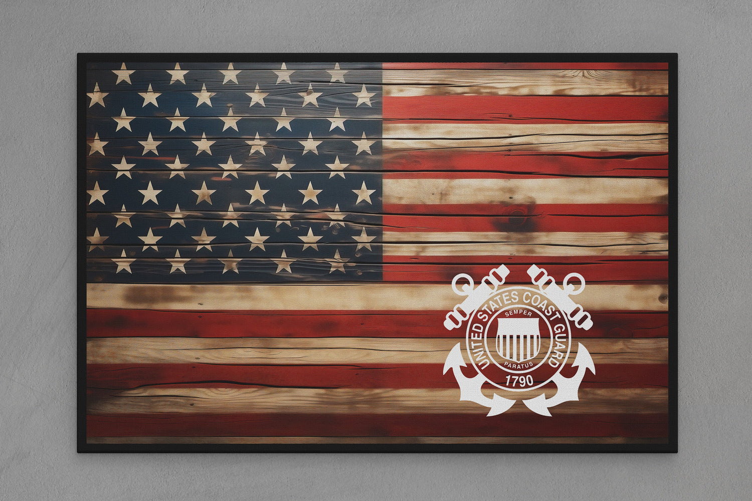 Coast Guard Flag Images